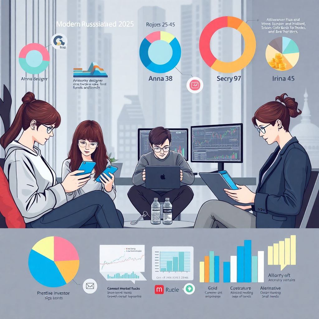 Портрет нового российского инвестора: возраст, стратегии и ожидания от рубля