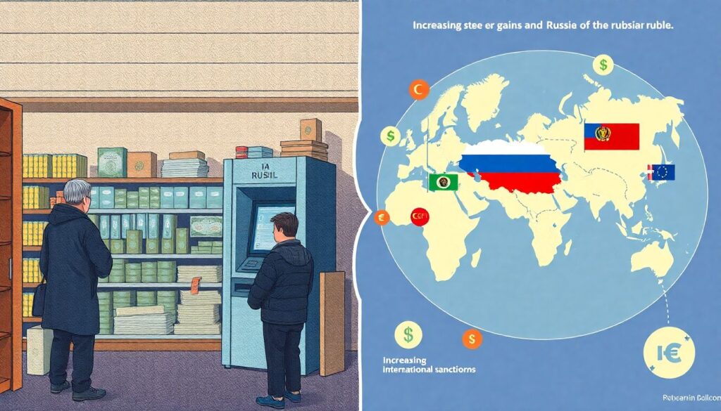 Как изменится роль рубля в мире при усилении санкций: сценарии для российской экономики - иллюстрация