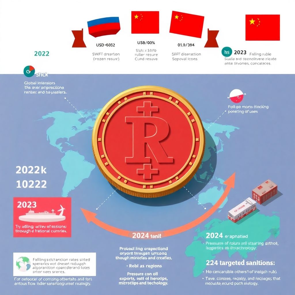 Роль рубля в мире при усилении санкций: сценарии для экономики России
