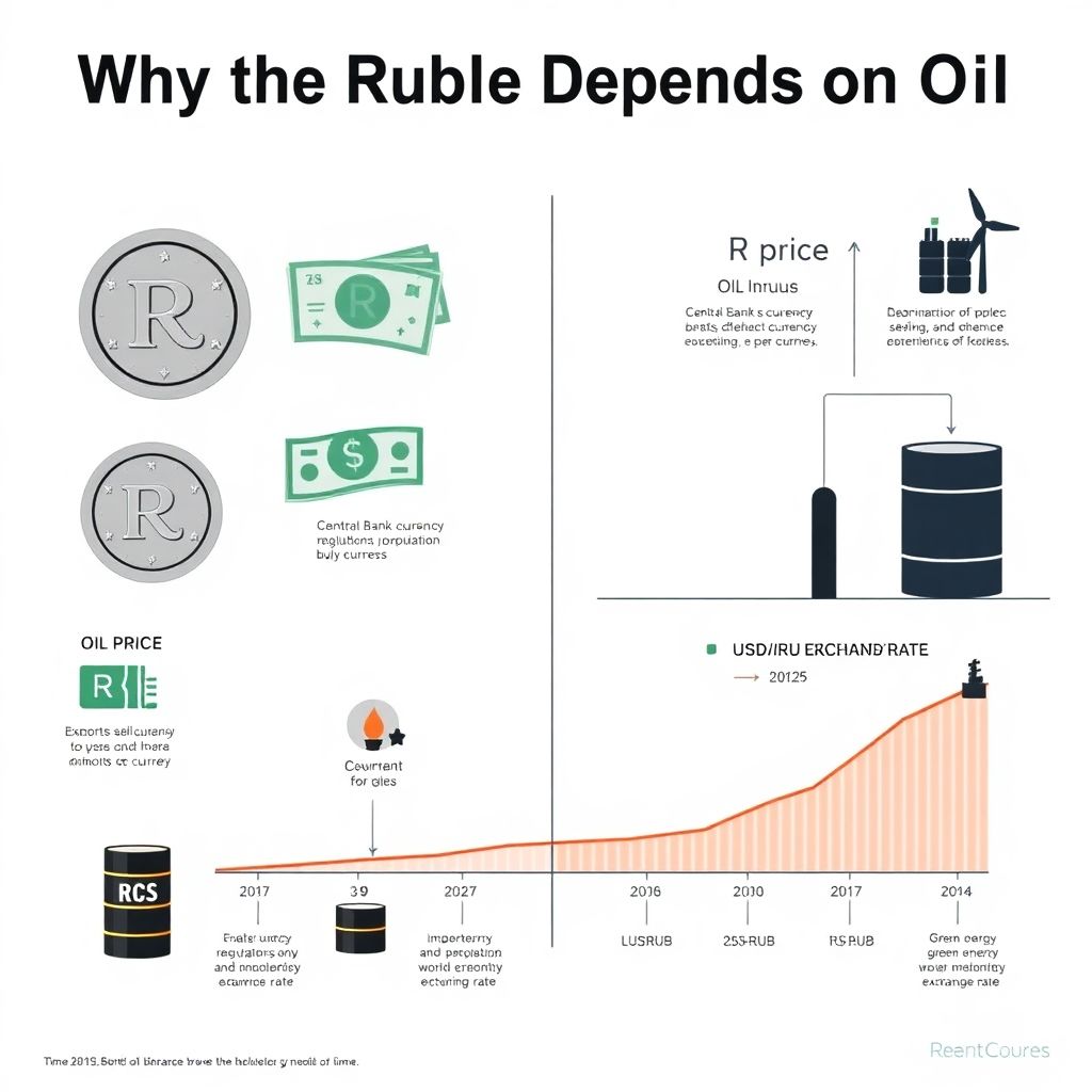 Рубль и нефть: насколько российская валюта зависит от цен на сырье