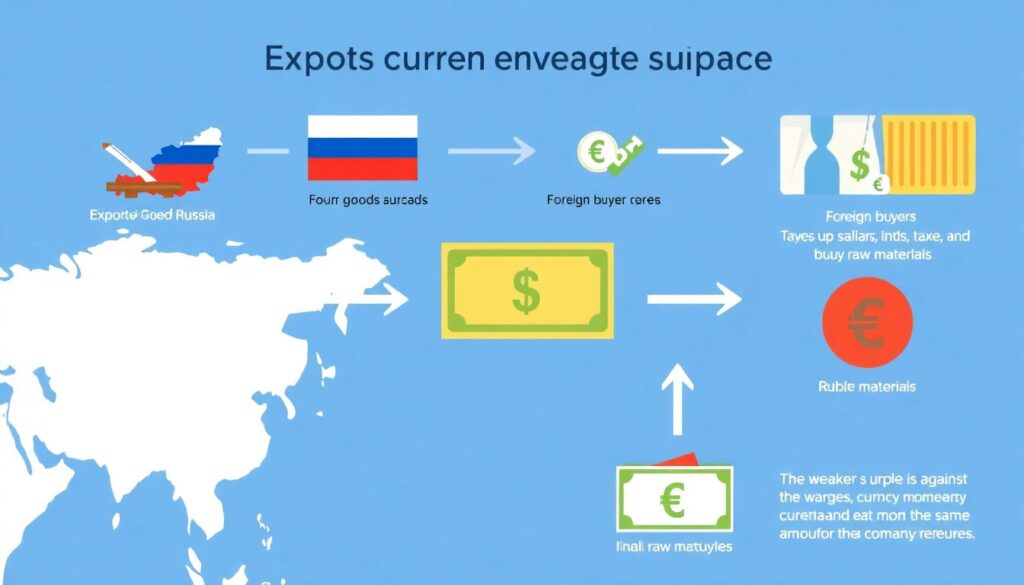 Экспорт и рубль: как компании-экспортеры зарабатывают на колебаниях курса и что с этого получает бюджет - иллюстрация