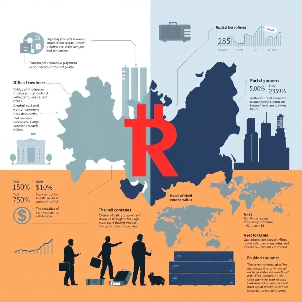 Рубль и теневая экономика: влияние обналички, серого импорта и кэша на систему