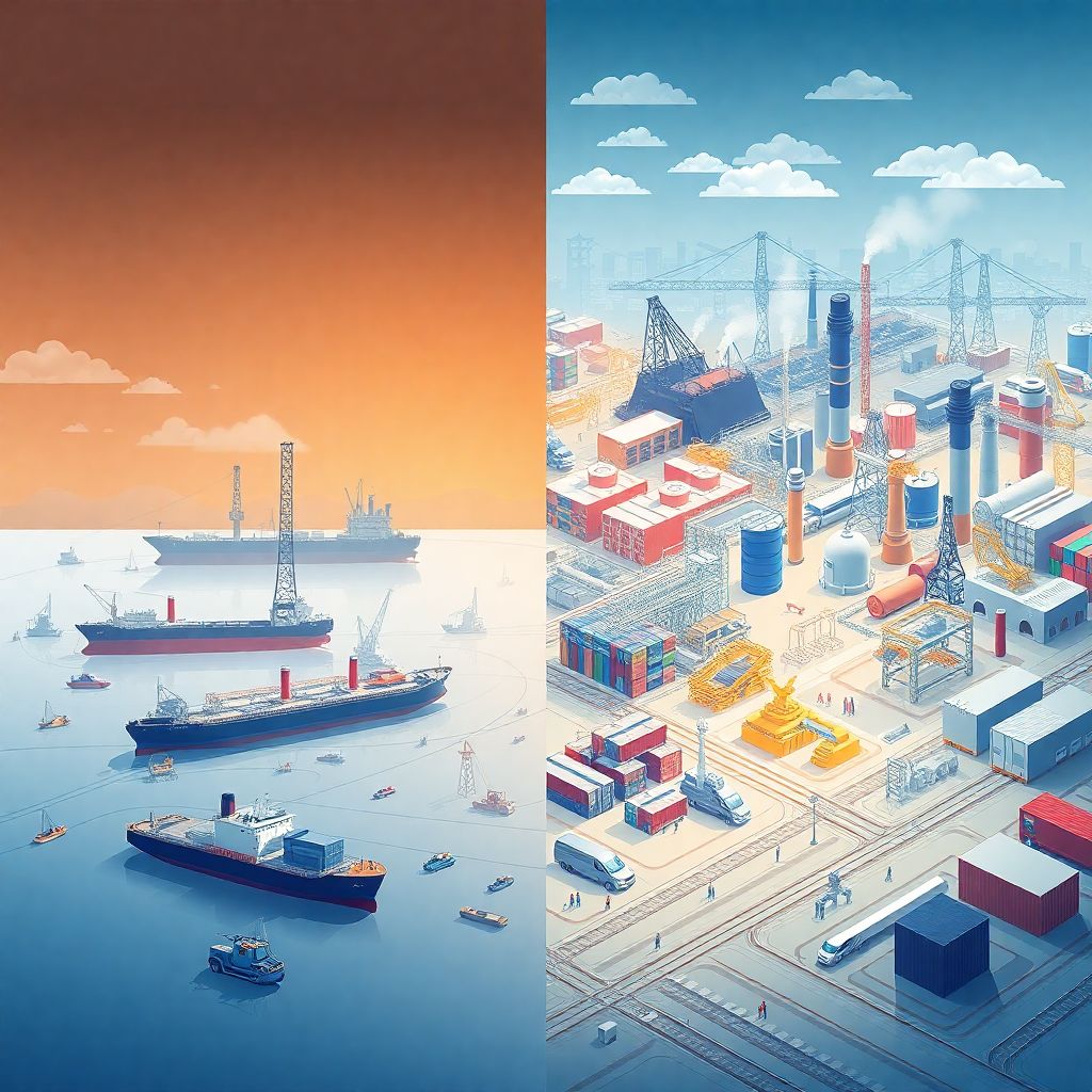 Структура российской экономики после 2022 года: от сырьевой модели к импортозамещению