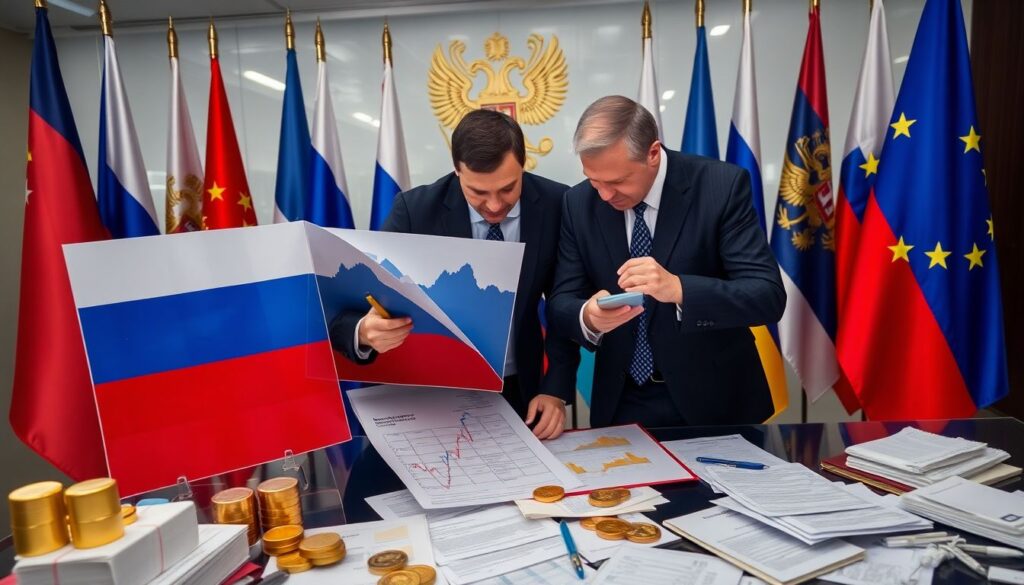 Как санкции и 